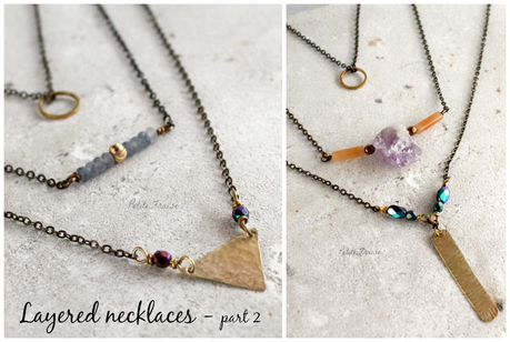 Layered necklaces - part 2