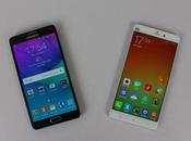 Samsung Note Xiaomi Note: confronto GizChina.it