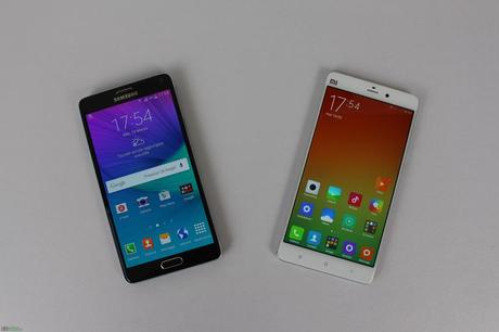 Samsung Note 4 vs Xiaomi Mi Note: il confronto di GizChina.it