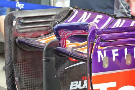 GP MELBOURNE: modifiche aerodinamiche sulla RedBull RB11