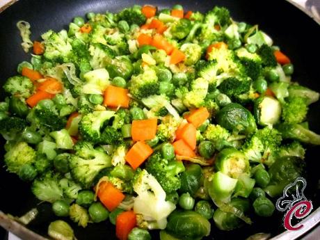 Tortino di verdure saltate in crosta di carote: di sapori, di colori, di passioni e necessità