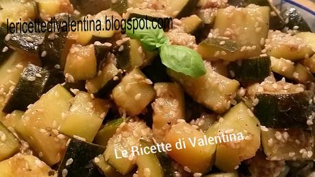 Zucchine all'aceto balsamico