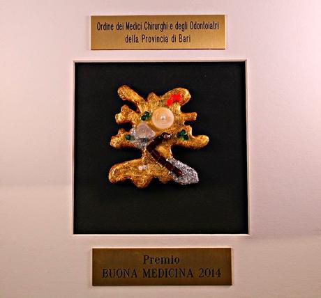 La designer Pitian realizza il Premio Buona Medicina 2014 | JEWELRY