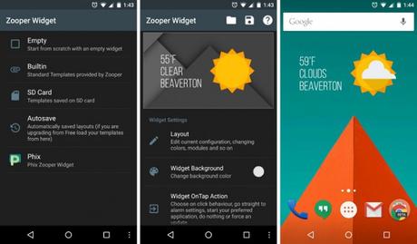 Zooper Widget Pro v.2.60 APK Download per Android