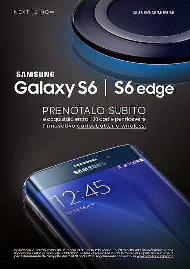 Samsung Galaxy S6 e Galaxy S6 edge in pre-ordine dal 16 marzo 2015