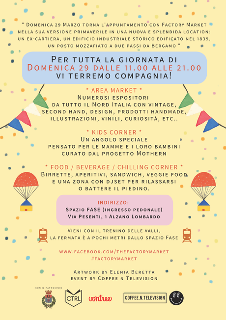 Save the date: 29 marzo PetiteFraise @ Factory Market - Alzano Lombardo
