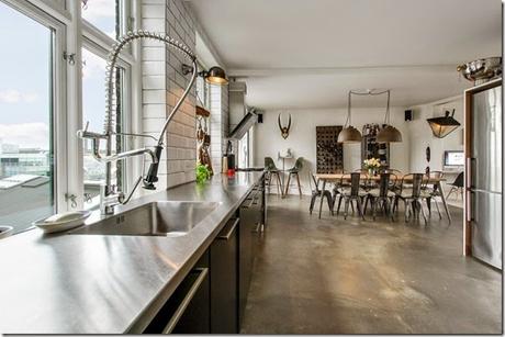 case e interni - loft - stile scandinavo - industriale (5)