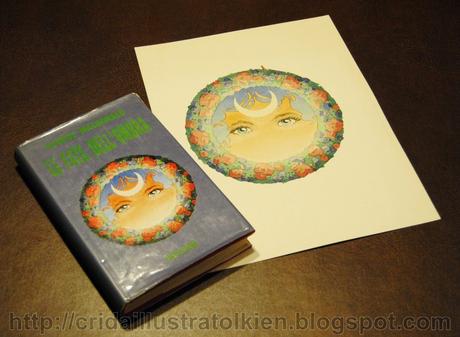Le fate nell'ombra, prima edizione Rusconi 1990 illustrata da Piero Crida e le tavole originali