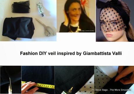 Fashion DIY veil inspired by Giambattista Valli!