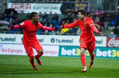 Eibar-Barcellona 0-2, video gol highlights