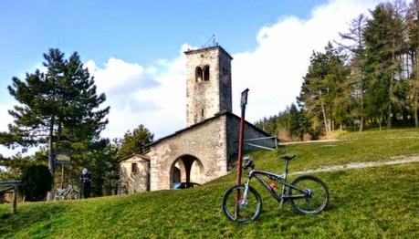 MTB on Lessinia Mountains returns 83 km x 1908 mt+ (14/3, 2015)