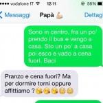 Papà, ma cosa scrivi? 66 screenshot di papà su WhatsApp