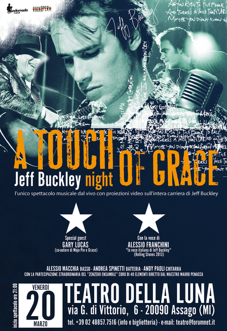 Chi va con lo Zoppo... non perde A Touch Of Grace: una notte dedicata a Jeff Buckley con Gary Lucas!