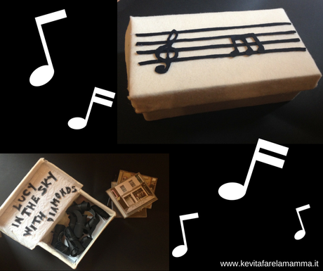La scatola della musica e dell'amore: regalo per la festa del papà
