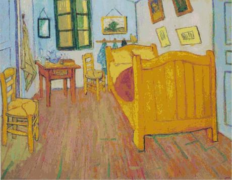 Schema per il punto croce: Vincent Van Gogh,  