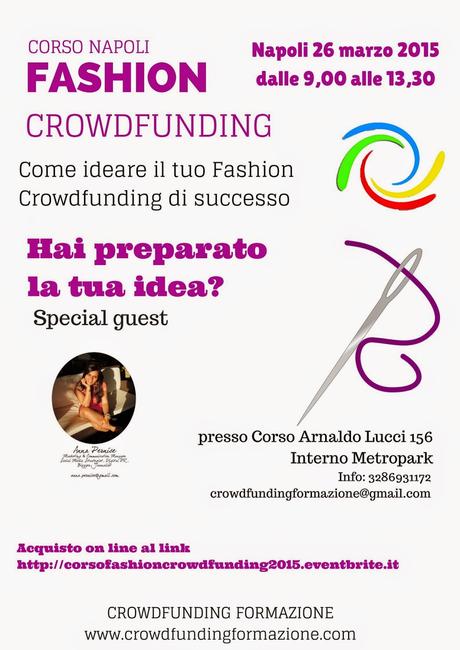 Corso in Fashion Crowdfunding a Napoli