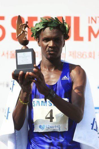 Nella Maratona di  Seoul seconda prestazione mondiale all time per il keniano Wilson Loyanae