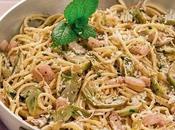 Vermicelli carciofi lardelli.