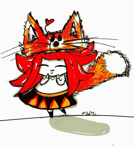 Momosa Regina Pigra eccola quà, che pensa all'Allegria...che mai sarà?