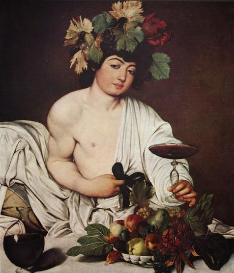 Schema per il punto croce: Bacco - Caravaggio -