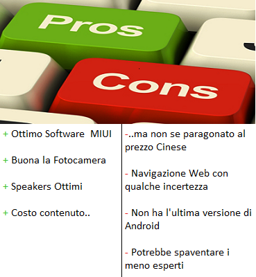 pro contro xiaomi