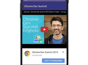 Google aggiungerà funzione “Aggiungi Home” Chrome Android