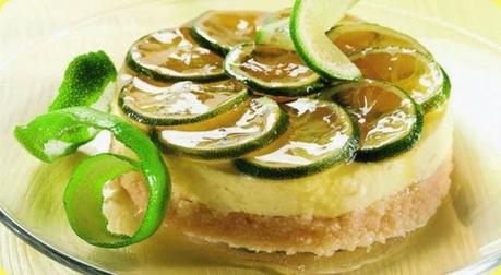 Cheesecake al lime e ricotta