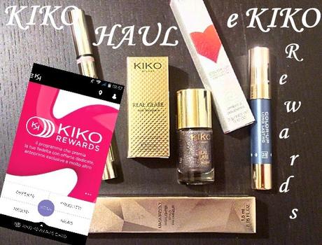 Haul KIKO con i saldi invernali 2014/2015 - Tessera Fedeltà