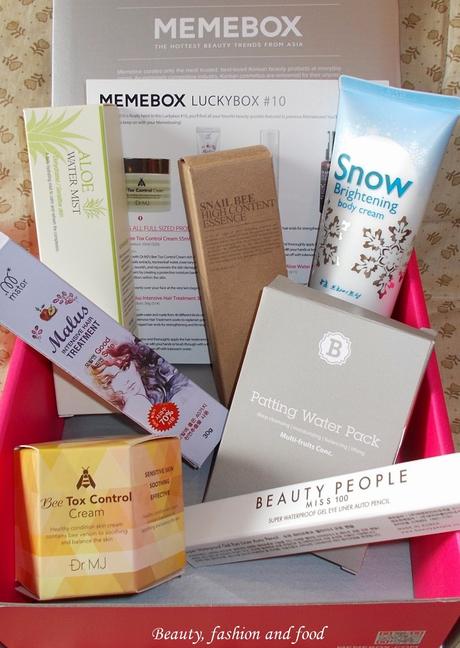 Beauty box 'MEMEBOX' - Lucky #10 [beauty]