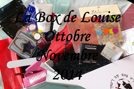 Beauty box 'La box de Louise' - ottobre e novembre 2014 [beauty]