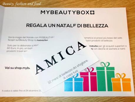Beauty box 'My beauty box' - Novembre 2014 [beauty]