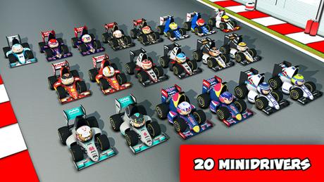 App Store: arriva MiniDrivers, adatto a coloro che amano la Formula 1