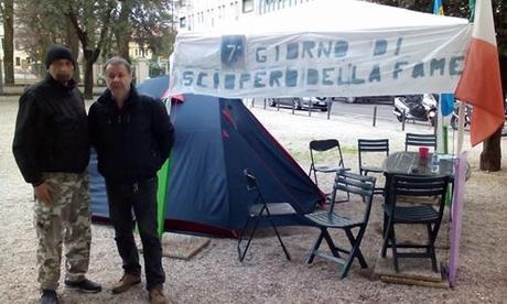 Pordenone: Dino Santin settimo giorno di digiuno contro la Corruzione