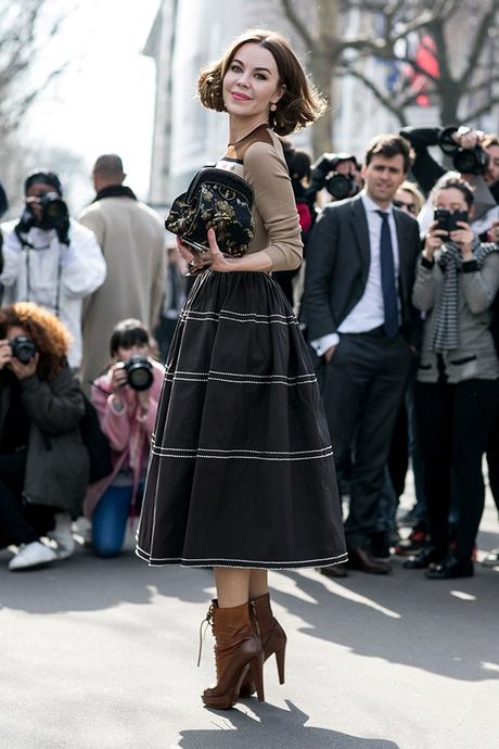 Paris Fashion Week A / I 2015: street style.  Part 7 (foto 1)