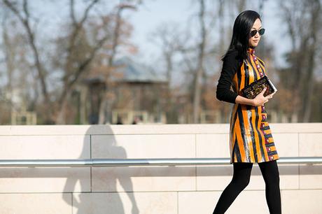 Paris Fashion Week A / I 2015: street style.  Part 7 (12 foto)