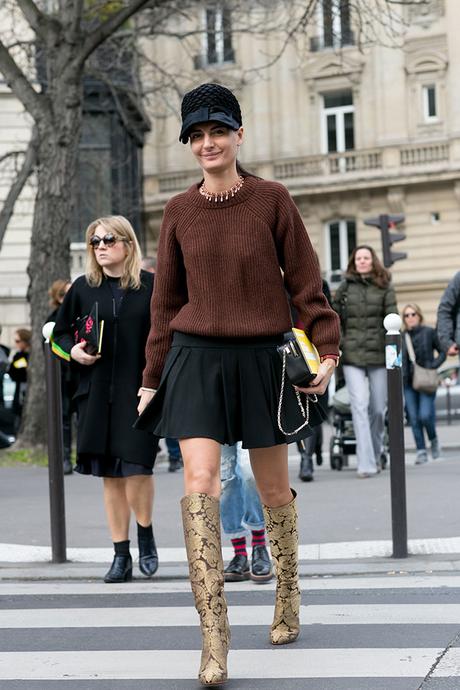 Paris Fashion Week A / I 2015: street style.  Part 7 (9 foto)