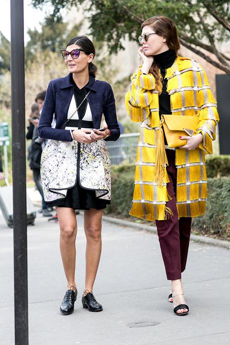 Paris Fashion Week A / I 2015: street style.  Part 7 (13 foto)