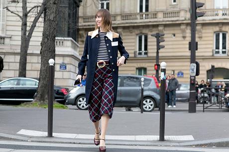 Paris Fashion Week A / I 2015: street style.  Part 7 (10 foto)