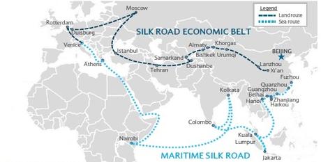 cina-asia-centrale-silk-road-economic-belt