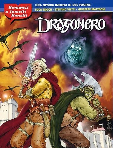 DRAGONERO: IN AUTUNNO LA RISTAMPA (A COLORI) DEL PRIMO ROMANZO E L'ESORDIO DEL MAGAZINE