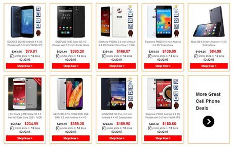 Markdown su Gearbest.com, sconti e vincite di smartphone e smartwatch