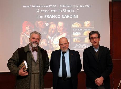 La serata con FRANCO CARDINI