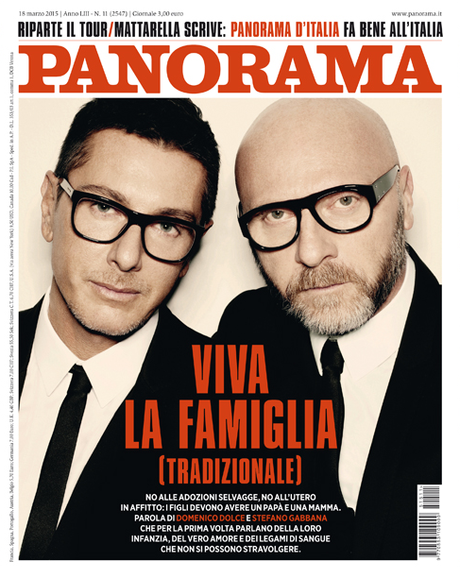 Perché non mi scandalizzano le dichiarazioni di Dolce & Gabbana