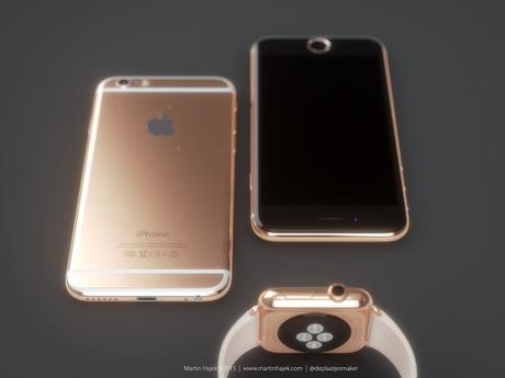 Arriva un nuovo Concept di Martin Hajek, l’ iPhone 6S “Rose Gold”!