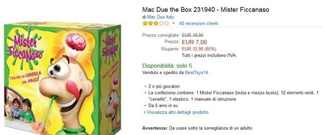 mister ficcanaso amazon