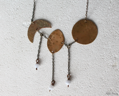 Moon Phases necklace nr.04 + Style tips