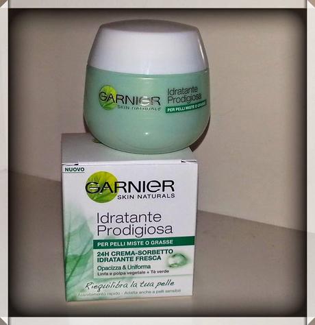 IDRATANTE PRODIGIOSA SORBETTO GARNIER REVIEW