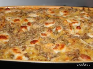 Crostata di tagliolini Crostata di tagliolini