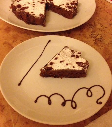 torta al cioccolato al microonde