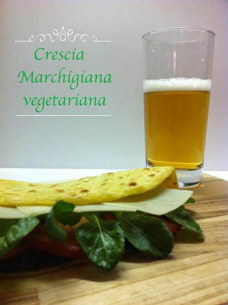 CRESCIA MARCHIGIANA SFOGLIATA VEGETARIANA